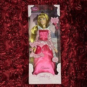 Disney Aurora Singing Doll in Pink and Gold
